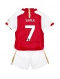 Arsenal Bukayo Saka #7 Dječji Domaci Dres kompleti 2023-24 Kratak Rukavima (+ kratke hlače)
